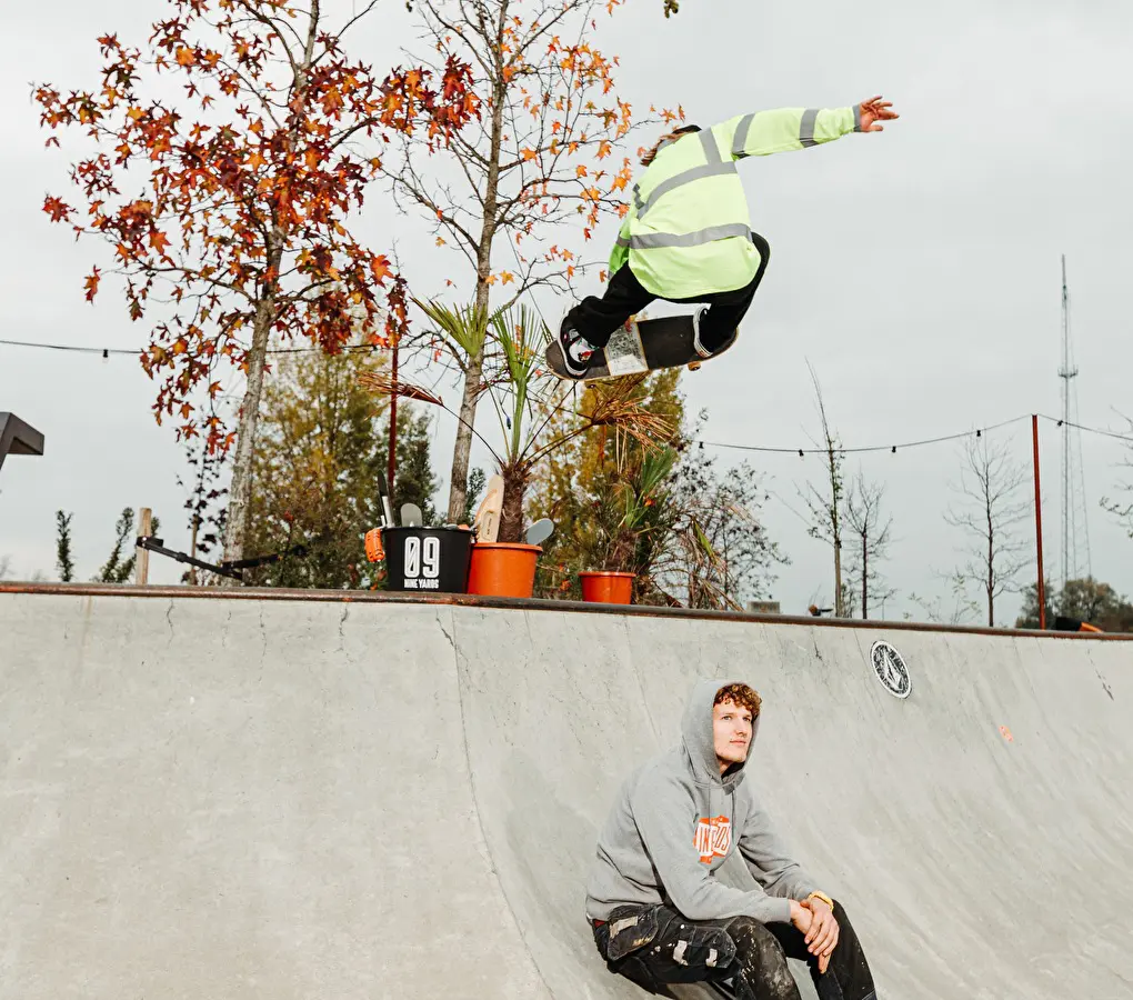 Nine Yards bowl pier 15 skatepark