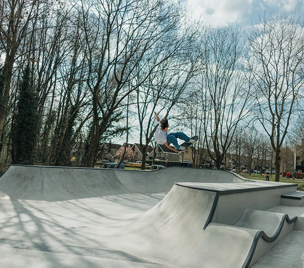 Nine Yards outdoor skatepark Haagse Beemden Breda