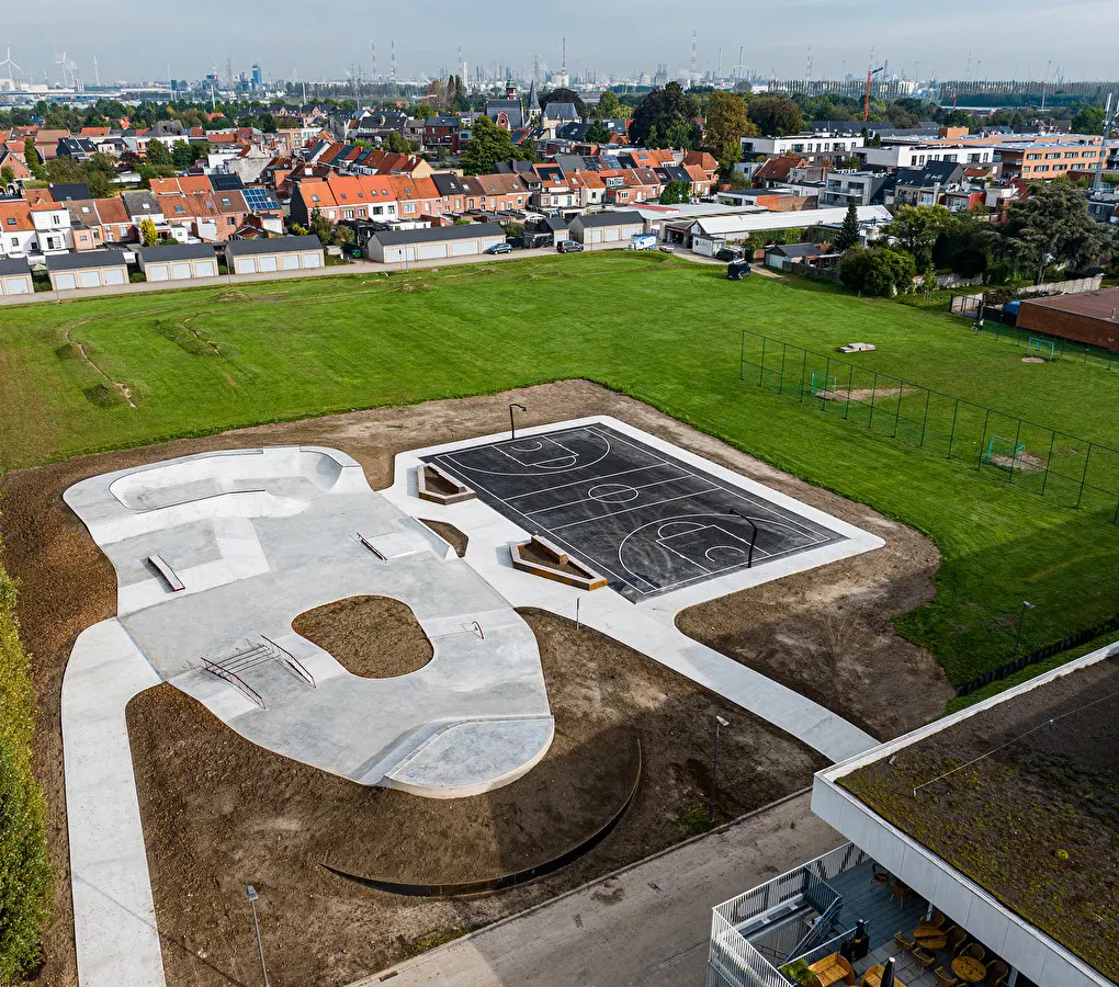 Urban Sports Park Belgie Zwijndrecht Nine Yards Skateparks 