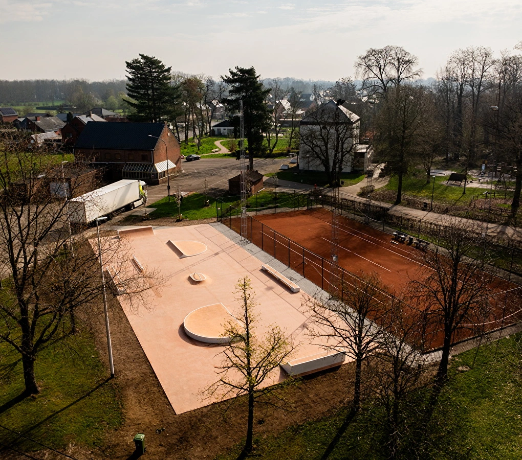 outdoor skatepark St Lambrechts Herk Hasselt Nine Yards