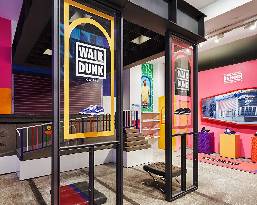 Nike SB Store Berlijn Nine Yards Retail Interieur