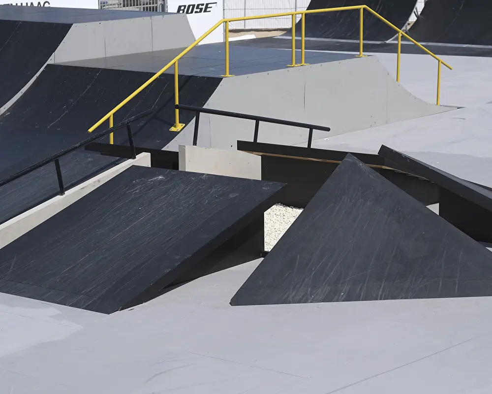 Nine Yards World cup Den Haag skatepark build