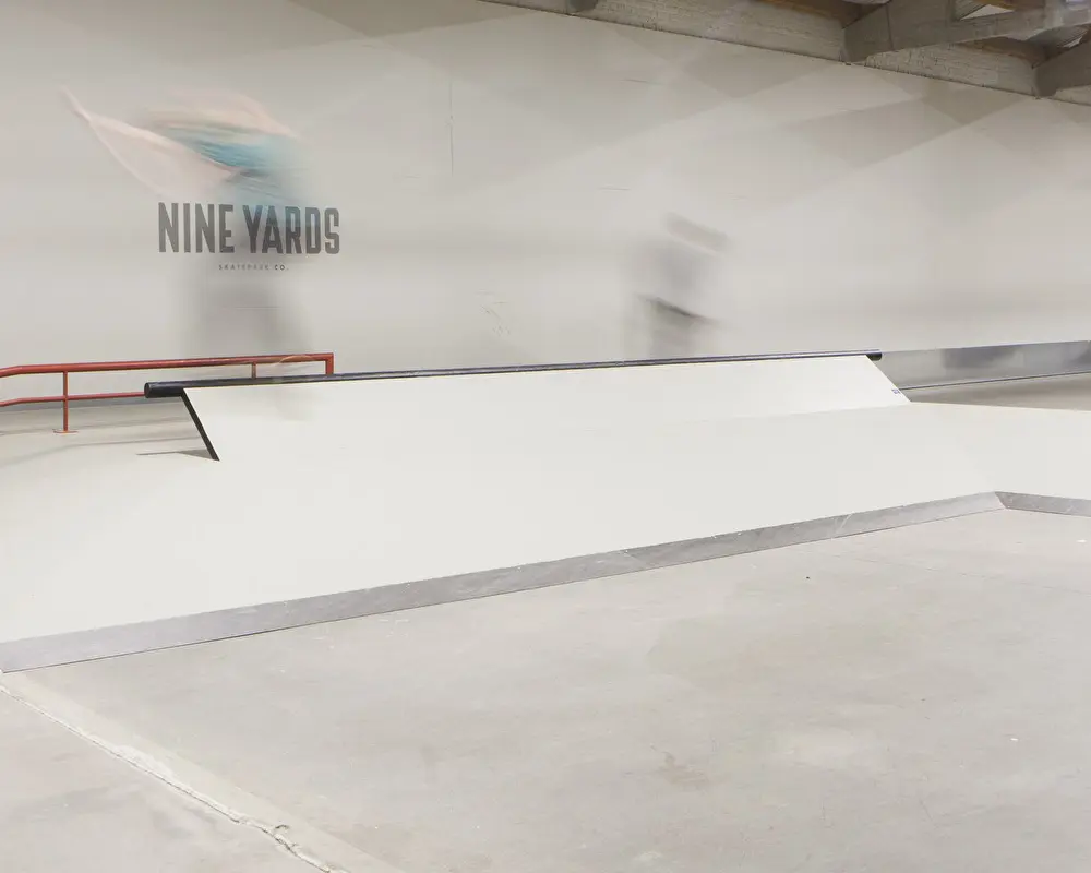 Nine Yards bouw indoor skatepark Oostende