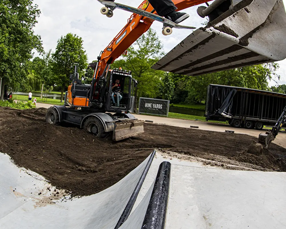 Nine Yards outdoor skatepark Kampen