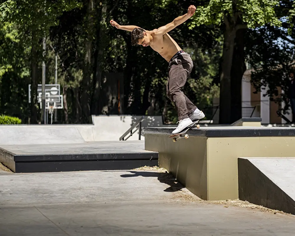 Nine Yards outdoor skatepark Diest