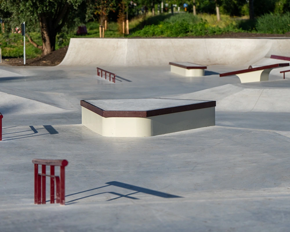 Outdoor skatepark Amstelveen Nine Yards
