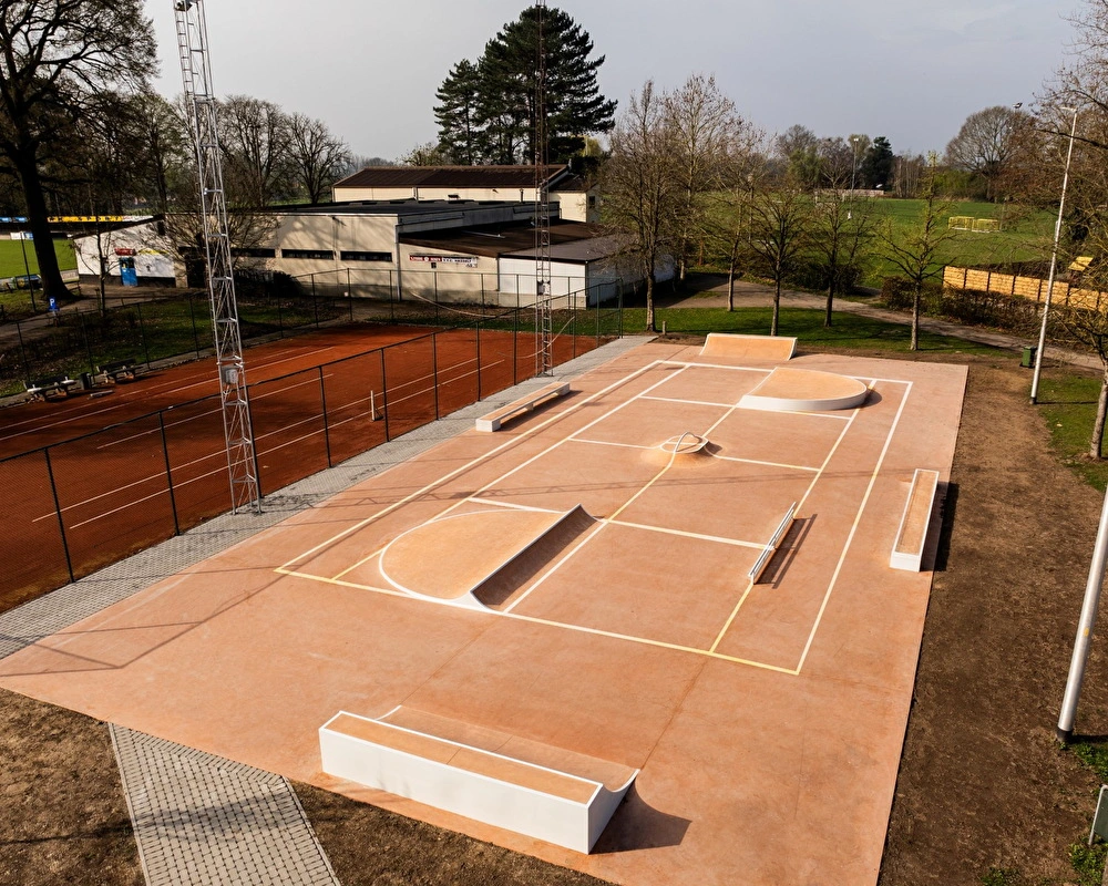 outdoor skatepark St Lambrechts Herk Hasselt Nine Yards