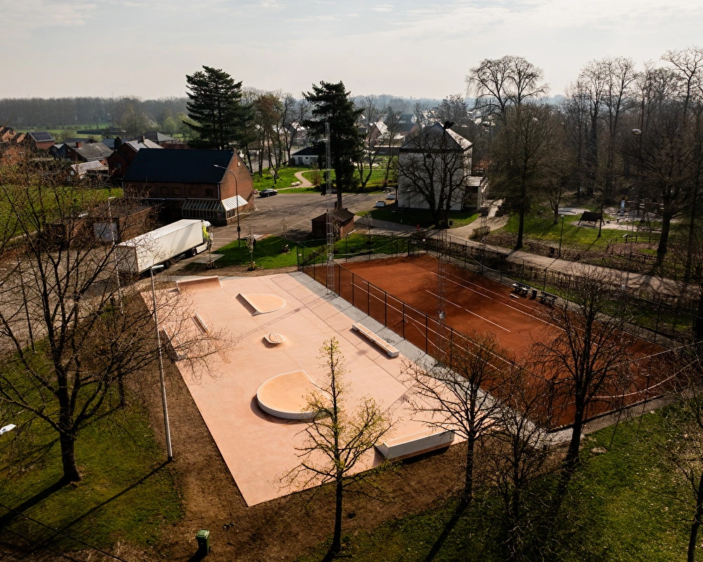 outdoor skatepark St Lambrechts Herk Hasselt Nine Yards