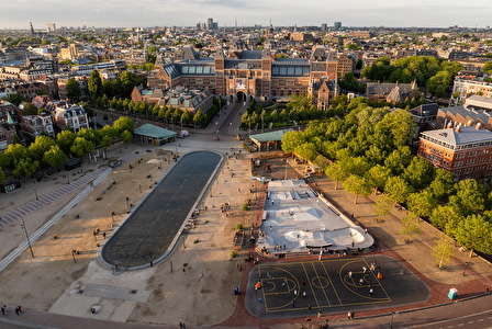 Outdoor skatepark Museumplein Amsterdam Nine Yards